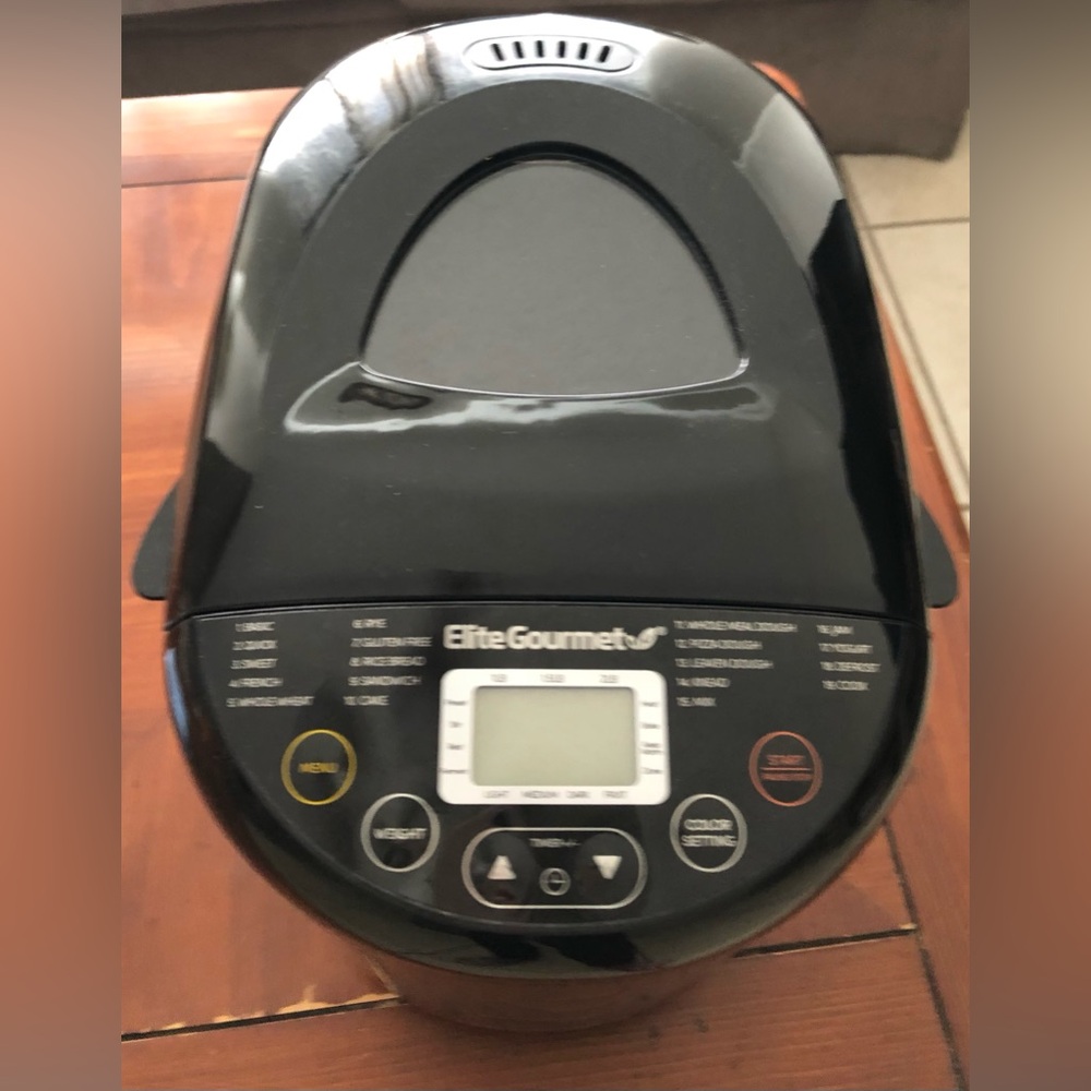 Elite Gourmet Bread Maker